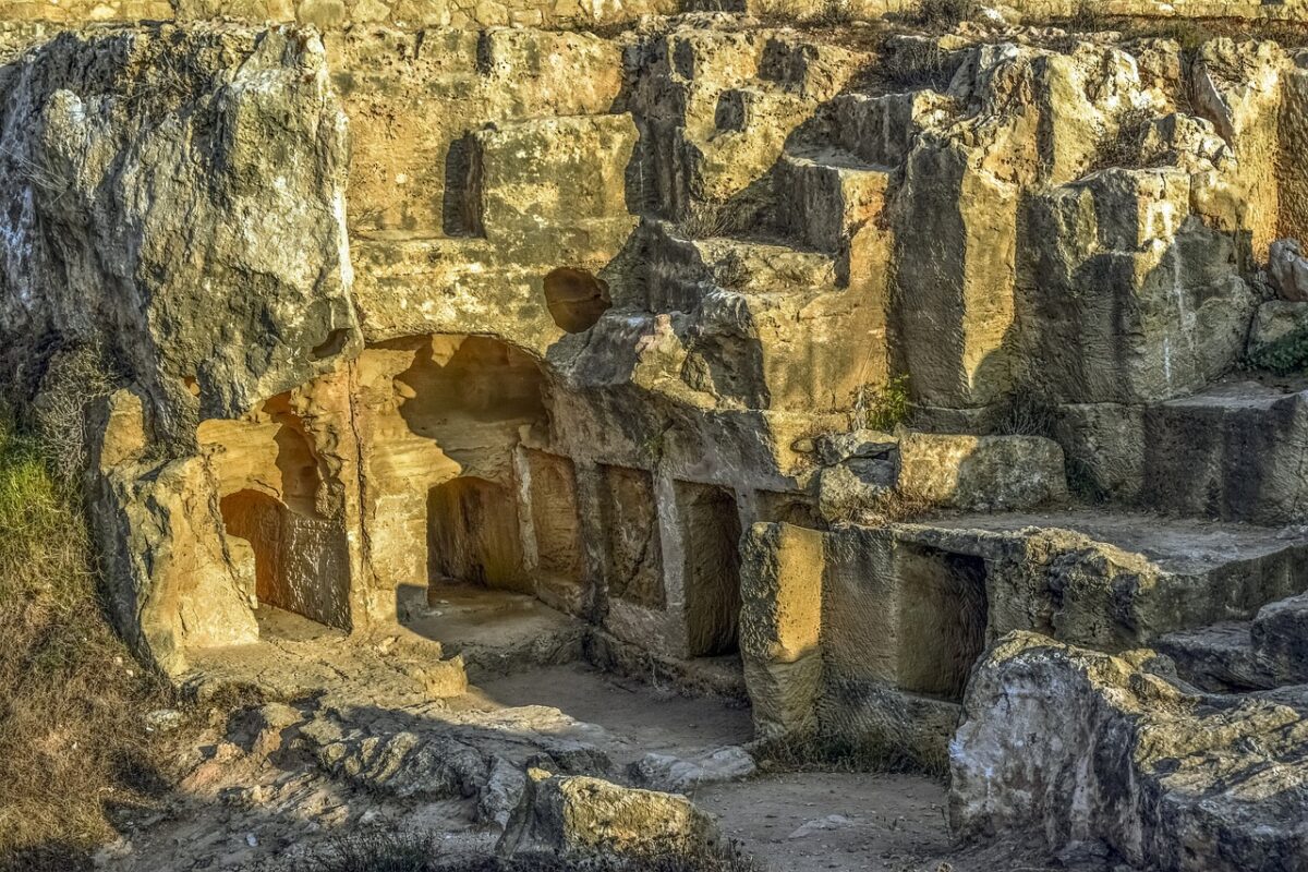 cyprus, paphos, tombs of the kings